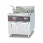Industrial Floor-Standing Double Tank Gas Deep Fryer Commercial Cooking Equipment - 图片 2