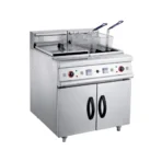 Commercial Double-Tank Electric Gas Deep Oil Fryer Stainless Steel Chicken Fryer with Basket - 图片 6
